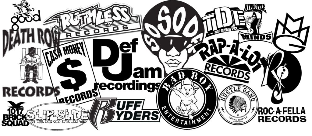 Les Plus Grands Labels de l'Histoire du Rap Américain : Une Vision, Une Dynastie logos