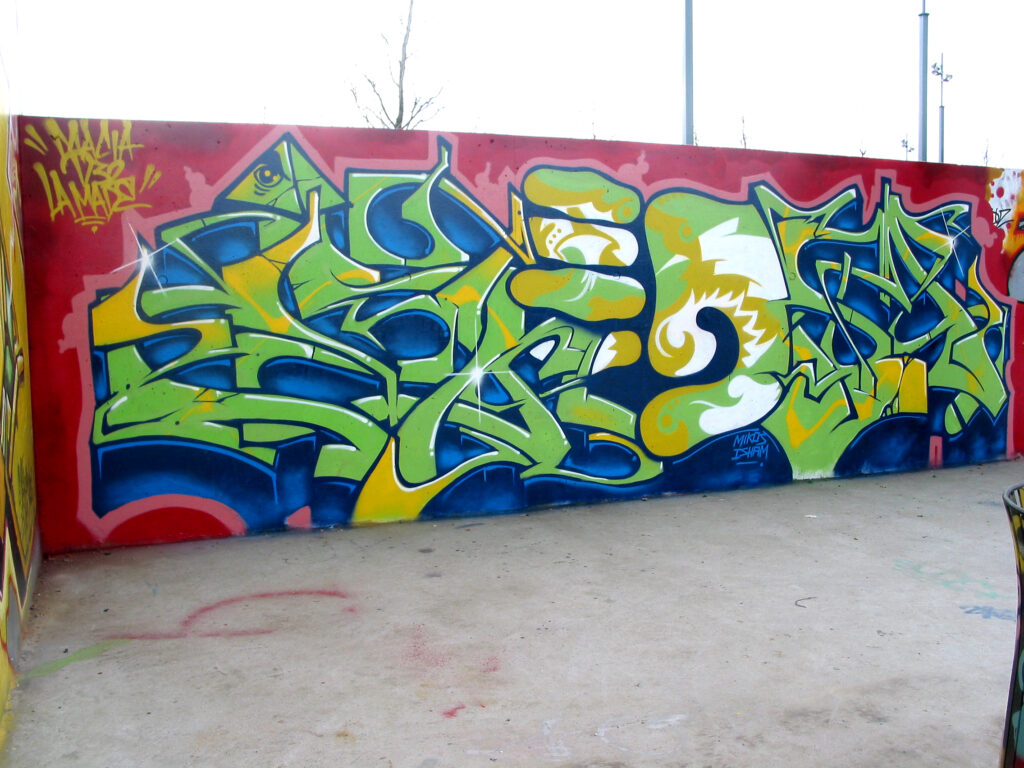 Isham — Lettre par lettre, une histoire du graffiti dans le Nord ISHAM ONE